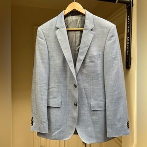 Light blue Hugo Boss blazer